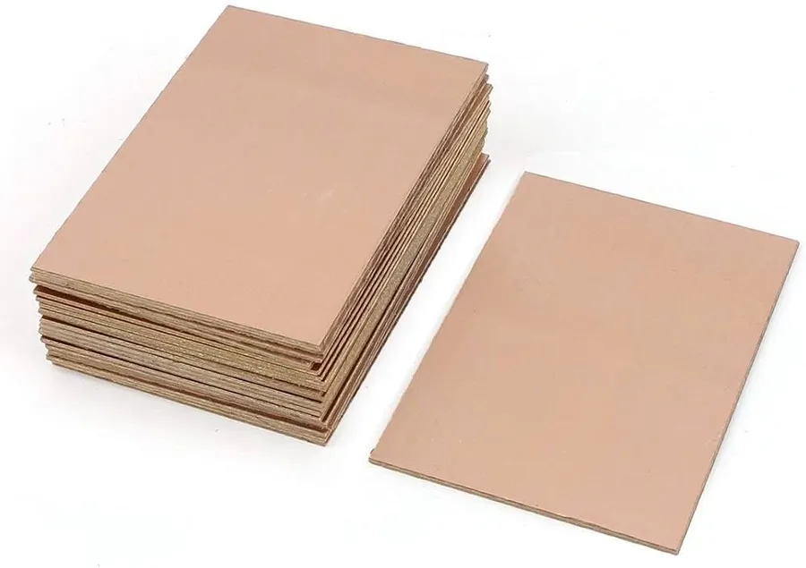 A sheet of FR4 PCB laminate.