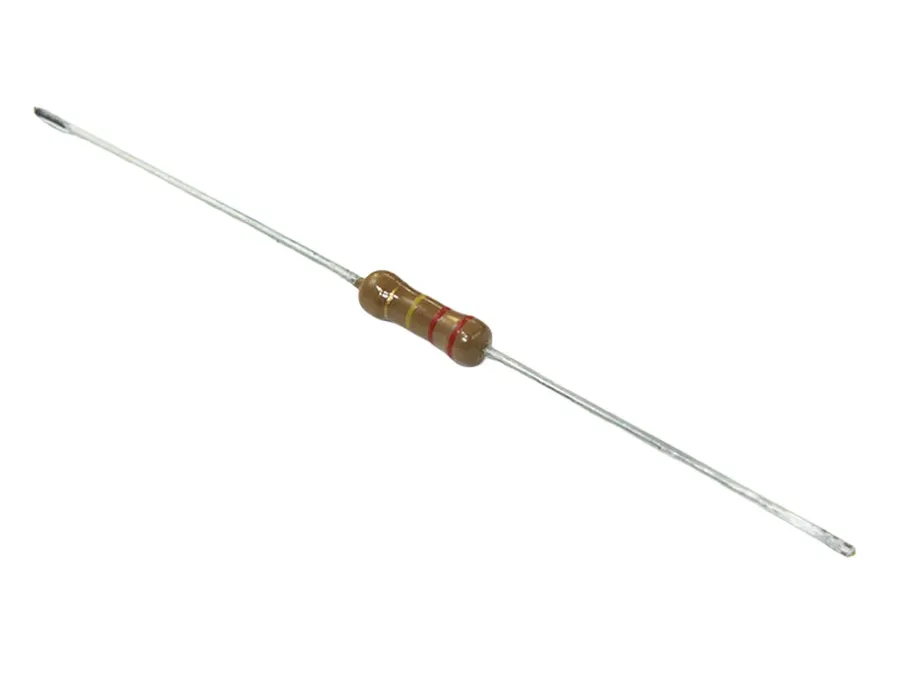 A circuit board with various electronic components, including a 4R7 resistor.