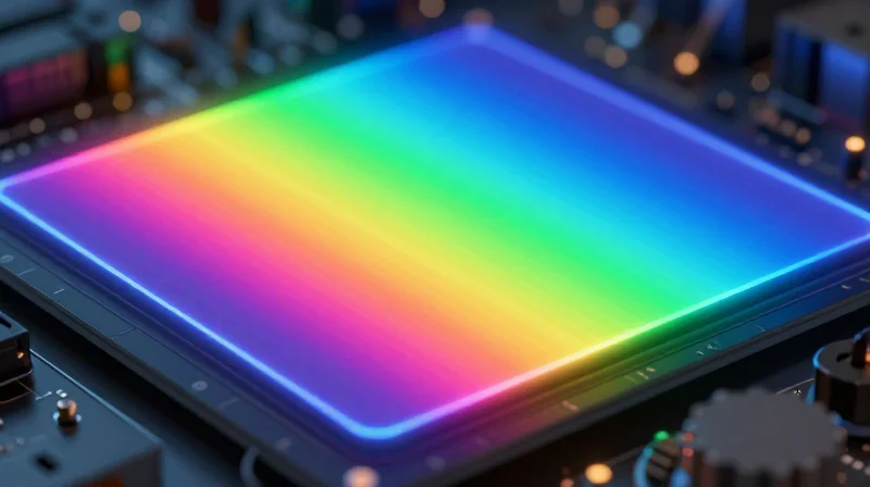 Validation Through Thermal Simulation Abstract computer generated heat map showing thermal gradients