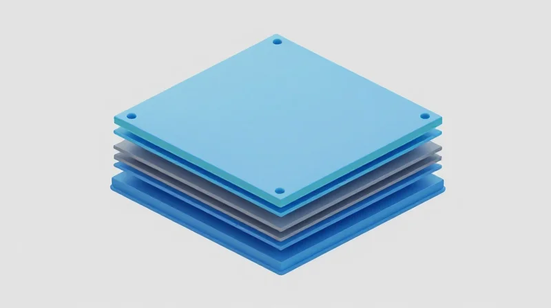 Stack-up Design and Impedance Control Isometric view of a multi-layer PCB stack-up with copper foils and dielectric cores