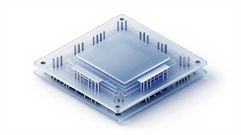 3D visualization of blind and buried via connections in a multi-layered PCB