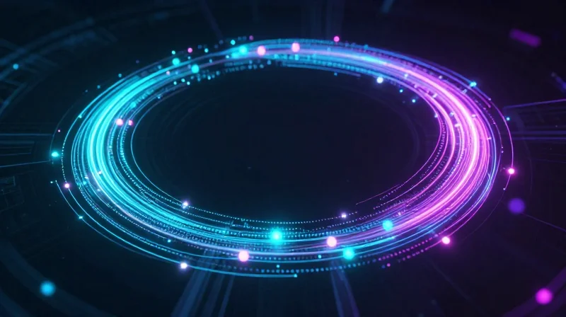 Abstract representation of data flow in a closed-loop manufacturing system