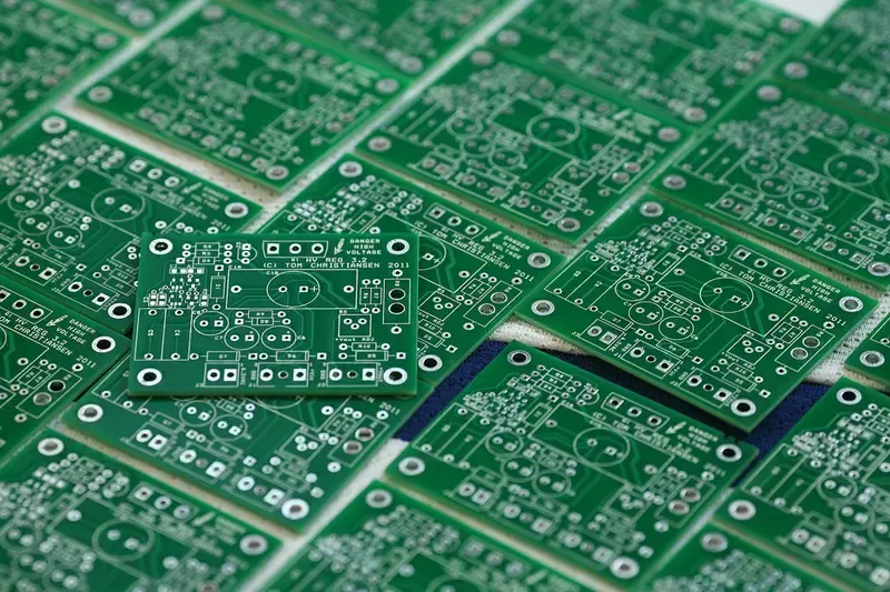 Manufacturing process of a PCB prototype