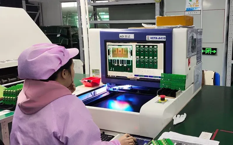 Various equipment used for testing PCB boards