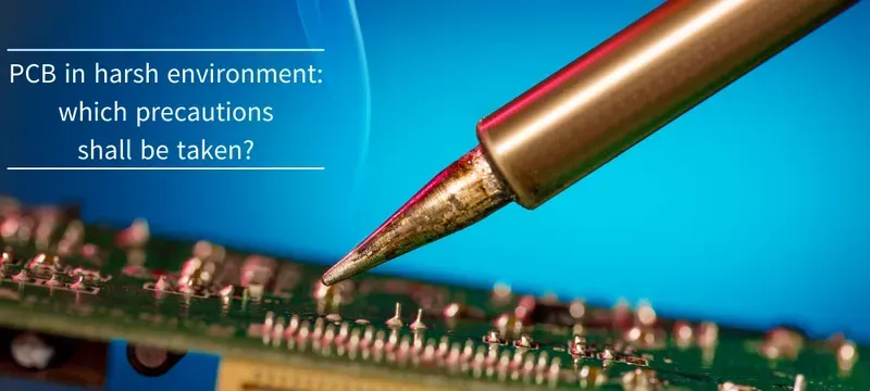 A PCB designed to withstand harsh environments